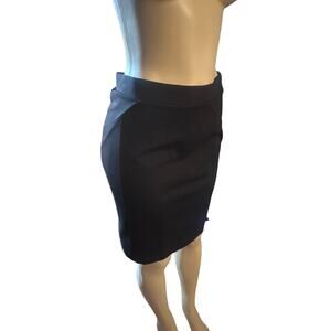 NWT Women M Mario Serrani Black Skirt Body Magic Slimming Smoothing